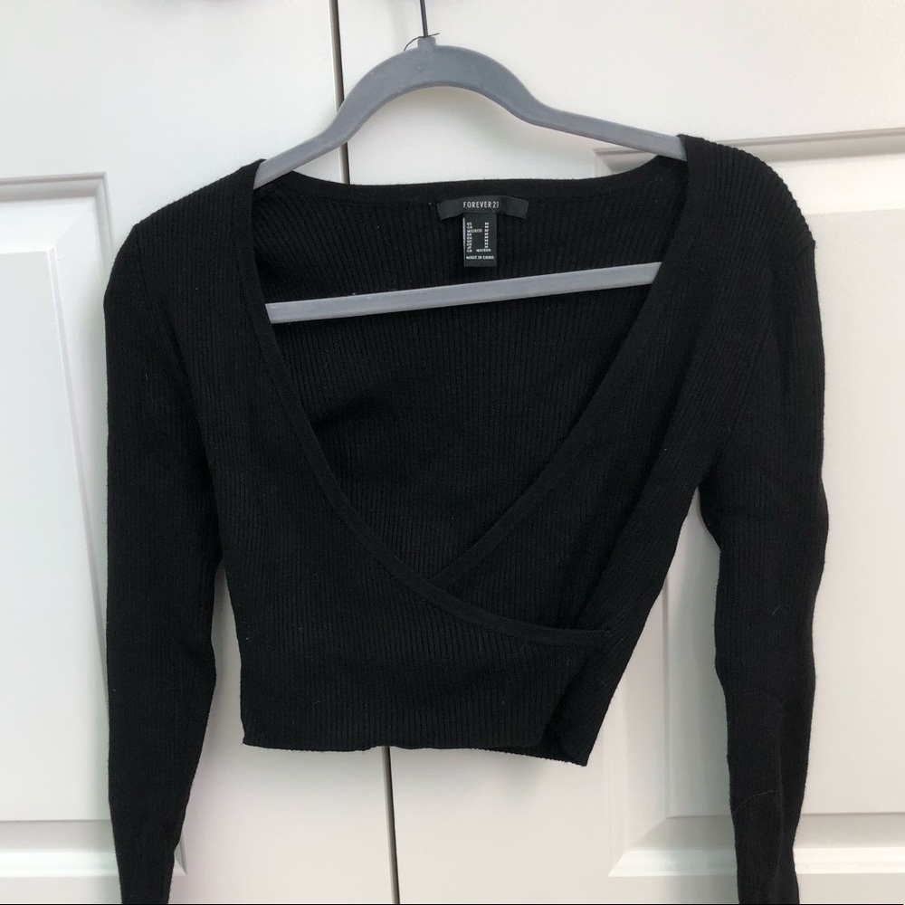 crossover crop top